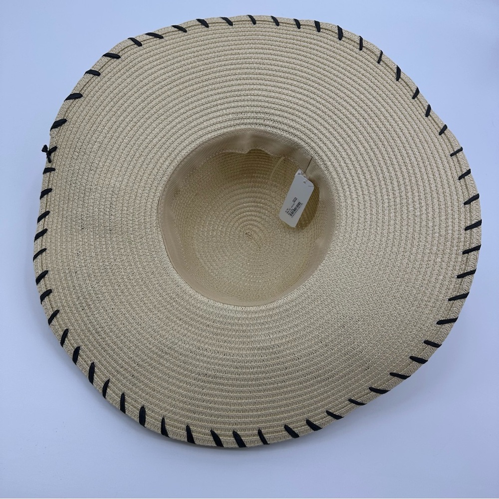 LOWEST Resting Beach Face NWT Wide Brim Floppy Sun Hat - Picture 3 of 7